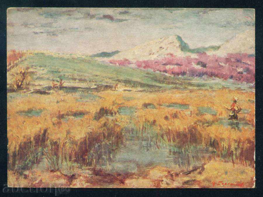 Artist P. Boyadzhiev - PESZASH RIBAR / A7511 with price 5.00 BGN | € 2.56 Artist P. Boyadzhiev - PESZASH RIBAR / A7511 with price 5.00 BGN | € 2.56