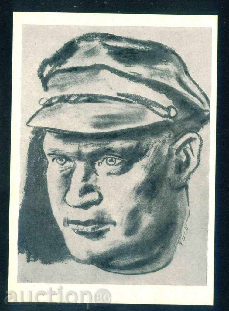 Artist BORIS Angelushev - Ernst Thälmann 1934 / A7820