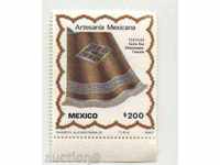 Чиста марка Текстил  1987 от Мексико