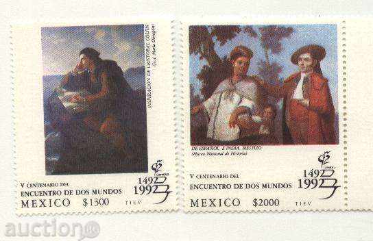 Чисти марки Живопис 1992 от Мексико