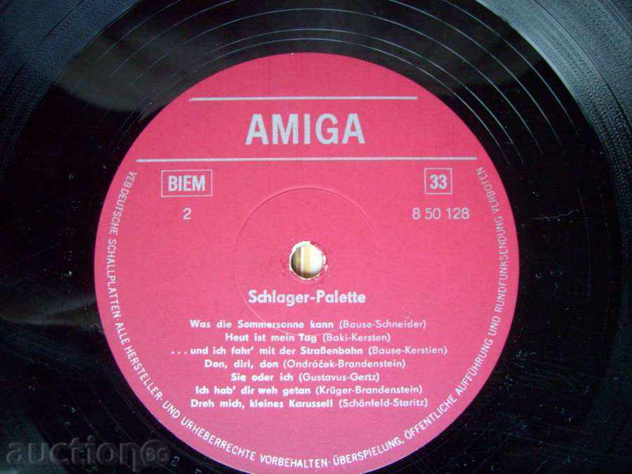 Schlager palette / Lighters from 1968 / Amiga DDR GDR - 5 Schlager palette / Lighters from 1968 / Amiga DDR GDR - 5