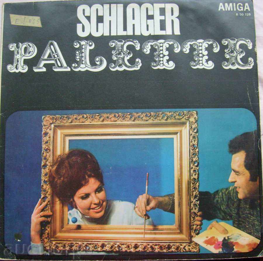 paleta Schlager / Schlager 1968 / Amiga DDR GDR