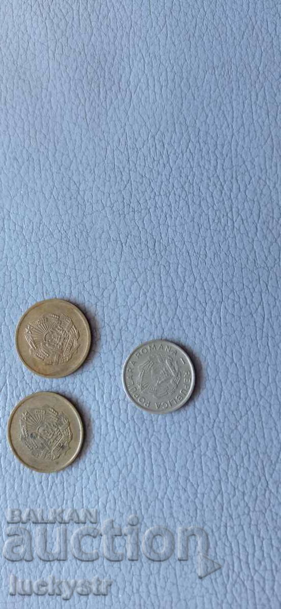 Auction  lot of coins Romania -1954/55