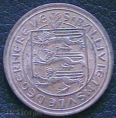 2 pence 1971, Guernsey with price € 1.29 | 2.52 BGN