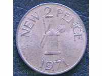 2 pence 1971 Guernsey
