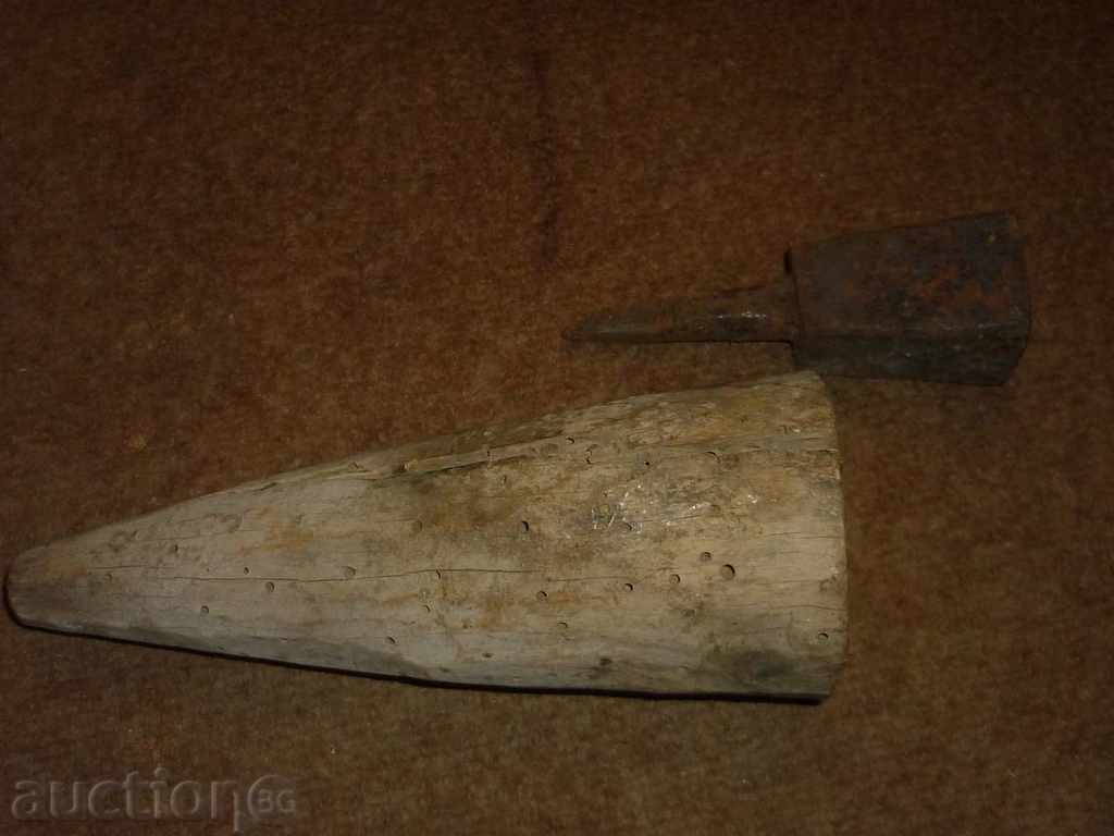 Auction Metal anvil for gluing hair Auction Metal anvil for gluing hair