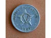 CUBA 5 W 1968