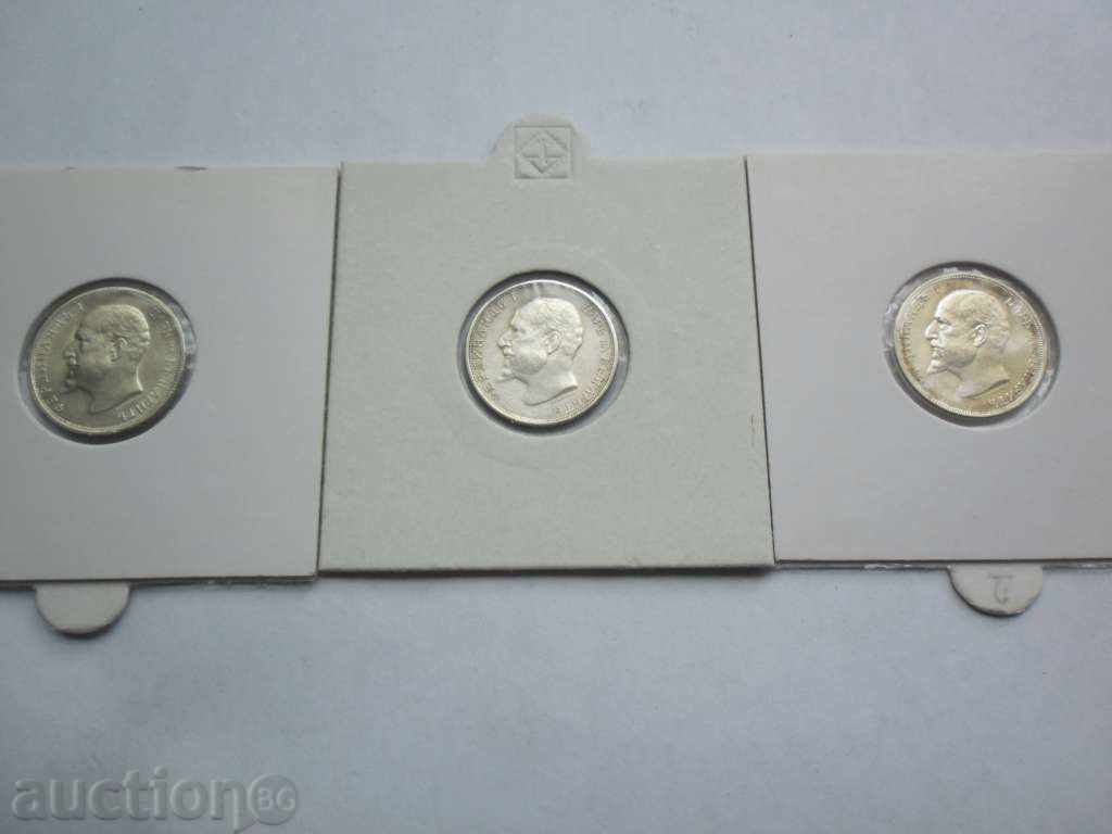 Auction 50 stotinki 1912, 1913, 1916. ONLY REVERSE-!!! DEFECT-CURIOSITY Auction 50 stotinki 1912, 1913, 1916. ONLY REVERSE-!!! DEFECT-CURIOSITY