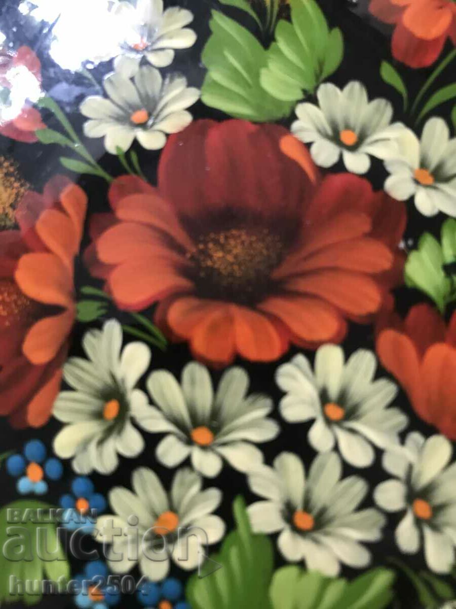 Box-metal, painted.USSR.d.,,14 cm with price 28.95 BGN | € 14.80