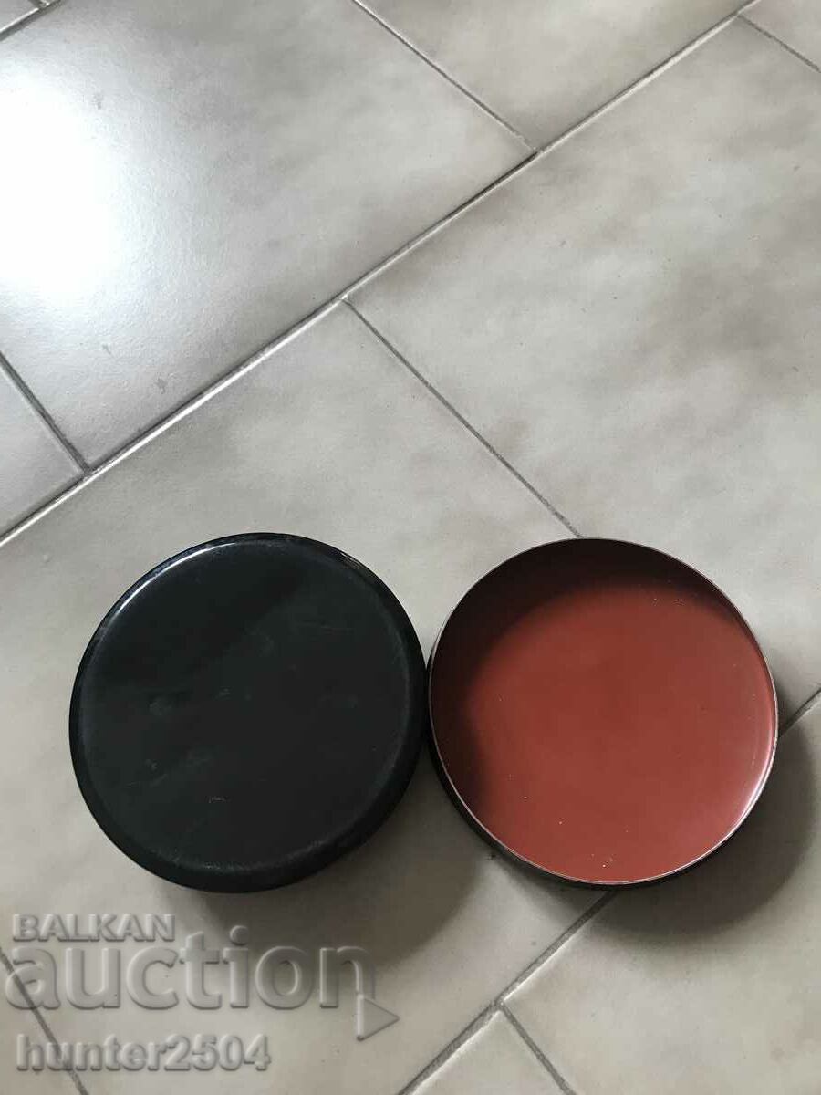 Auction  Box-metal, painted.USSR.d.,,14 cm