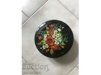 Box-metal, painted.USSR.d.,,14 cm