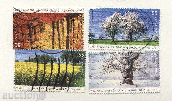 Kleymovani μάρκες Seasons, Δέντρα 2006 η Γερμανία