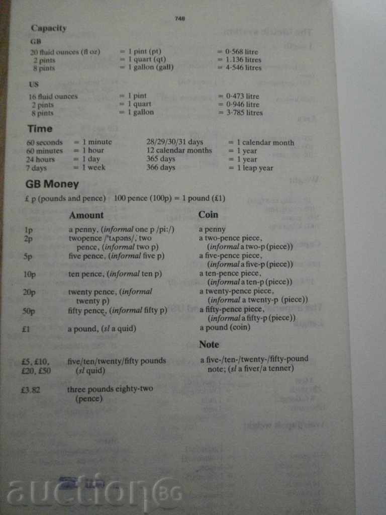 Delivery of Book '' OXFORD STUDENT'S DICTIONARY '' - 748 pages