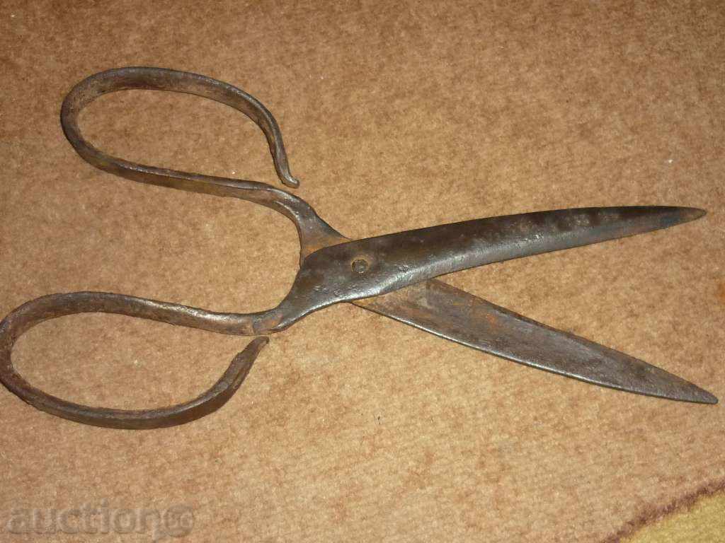 Old forged scissors 3 - 7