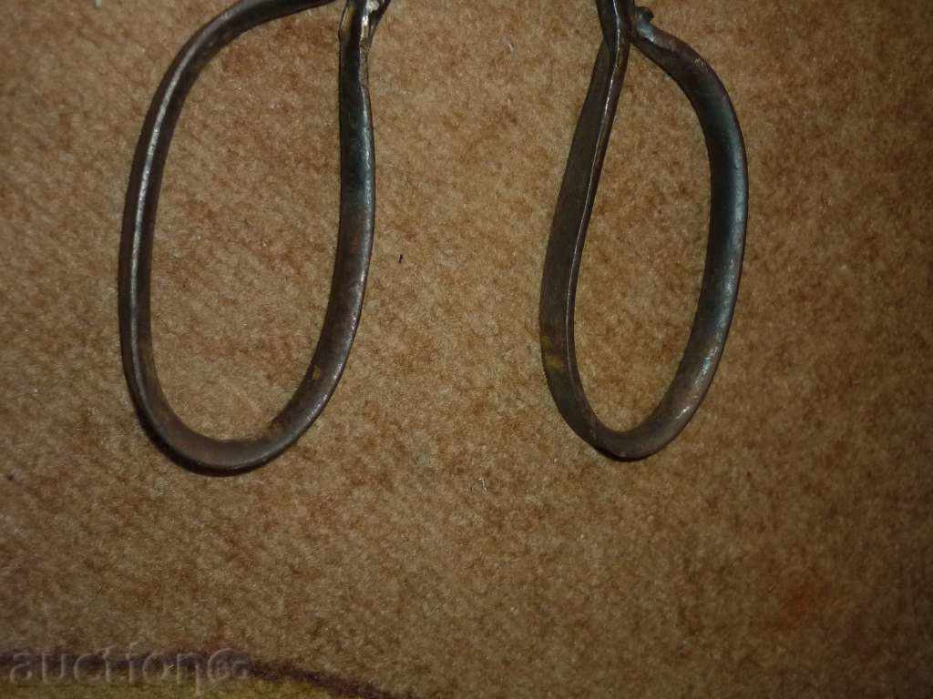 Old forged scissors 4 - 5 Old forged scissors 4 - 5