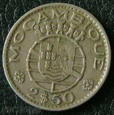 2 1/2 Escudos 1973, Mozambic