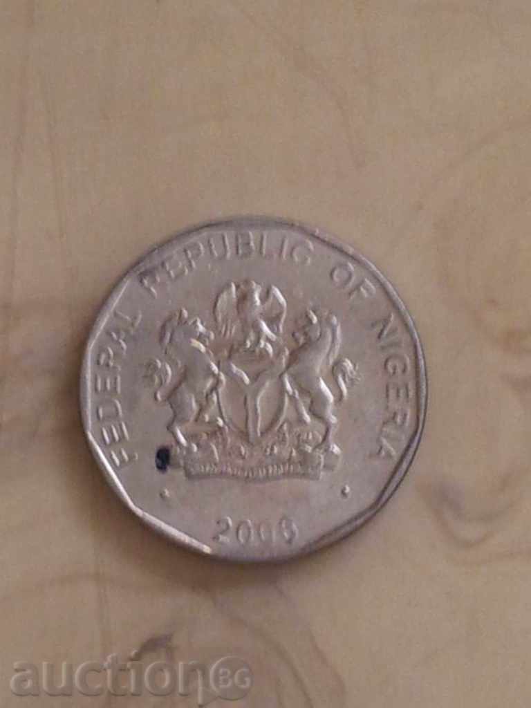 50 Co-Nigeria, 2006 with price 1.80 BGN | € 0.92
