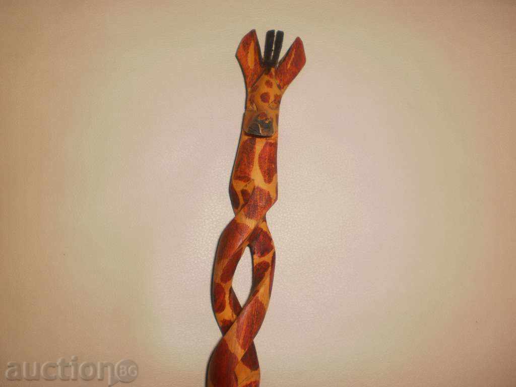 Delivery of Spoon with giraffe handle from Kenya Delivery of Spoon with giraffe handle from Kenya