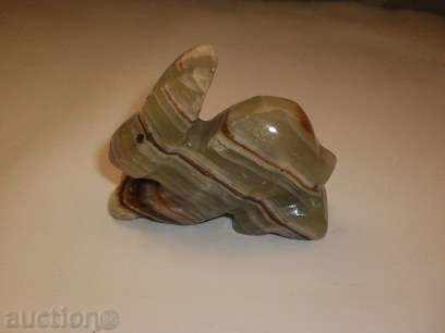 Rabbit-figure from onyx with price 35.00 BGN | € 17.90 Rabbit-figure from onyx with price 35.00 BGN | € 17.90