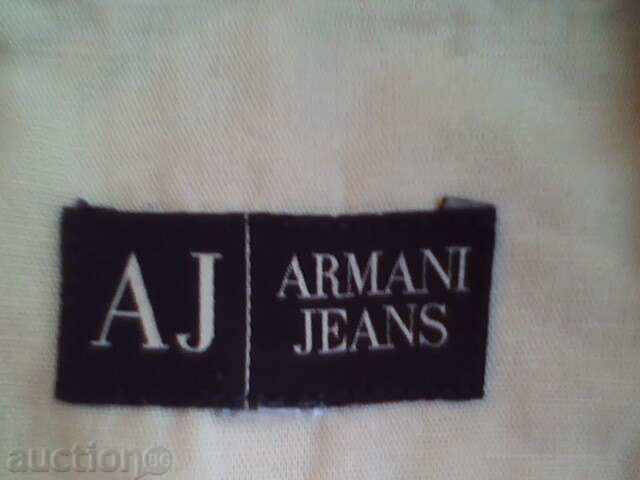 Auction  ARMANI Cream Summer Men's Shirt