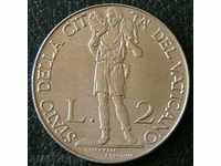2 λίρες το 1941, το Βατικανό