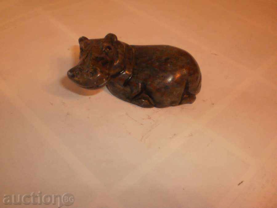 A lying hippopotamus of soapstone, with a new, lower price with price 46.00 BGN | € 23.52