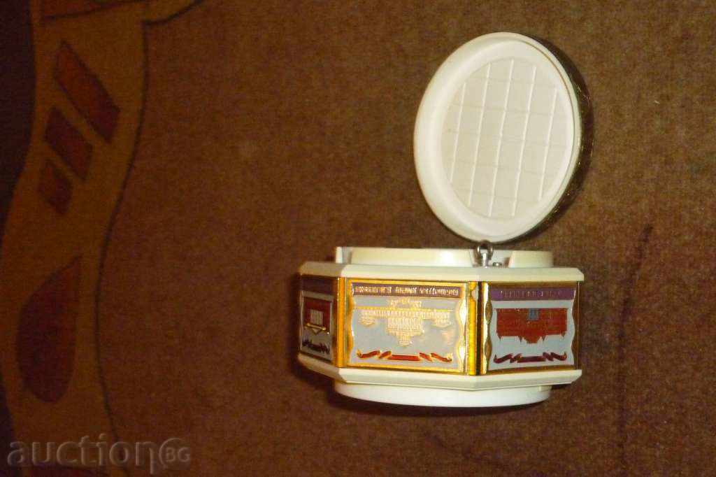 Auction Socialist Lantern Jewelry Box - USSR Auction Socialist Lantern Jewelry Box - USSR