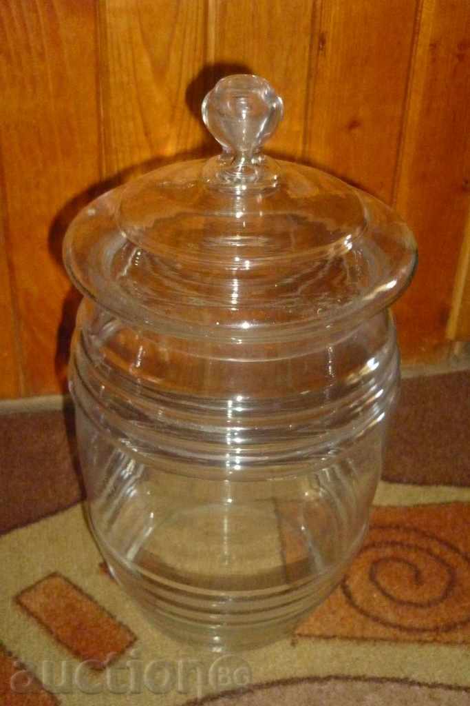 Ancient glass jar jar - early twentieth century - 7 Ancient glass jar jar - early twentieth century - 7