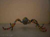 Spider-figure of wire and sand beads-1, see the price
