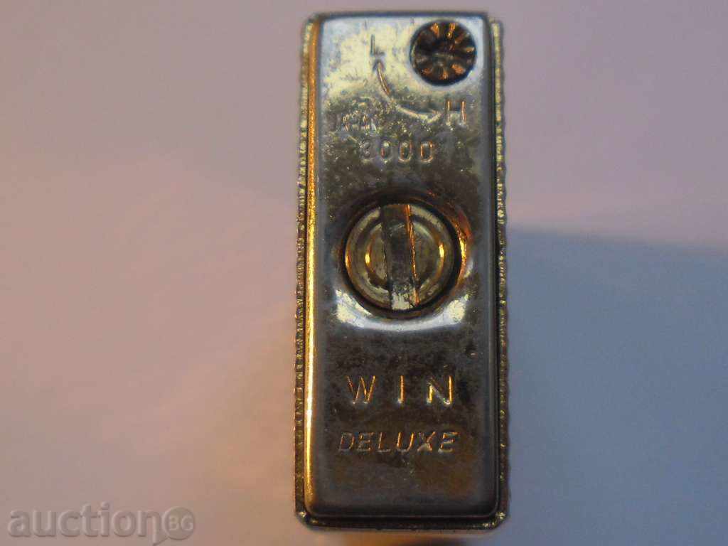 Delivery of LIGHTER WIN DELUXE GOLD PLATED JAPAN-100% ORIGINAL
