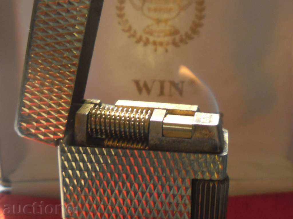 LIGHTER WIN DELUXE GOLD PLATED JAPAN-100% ORIGINAL - 6