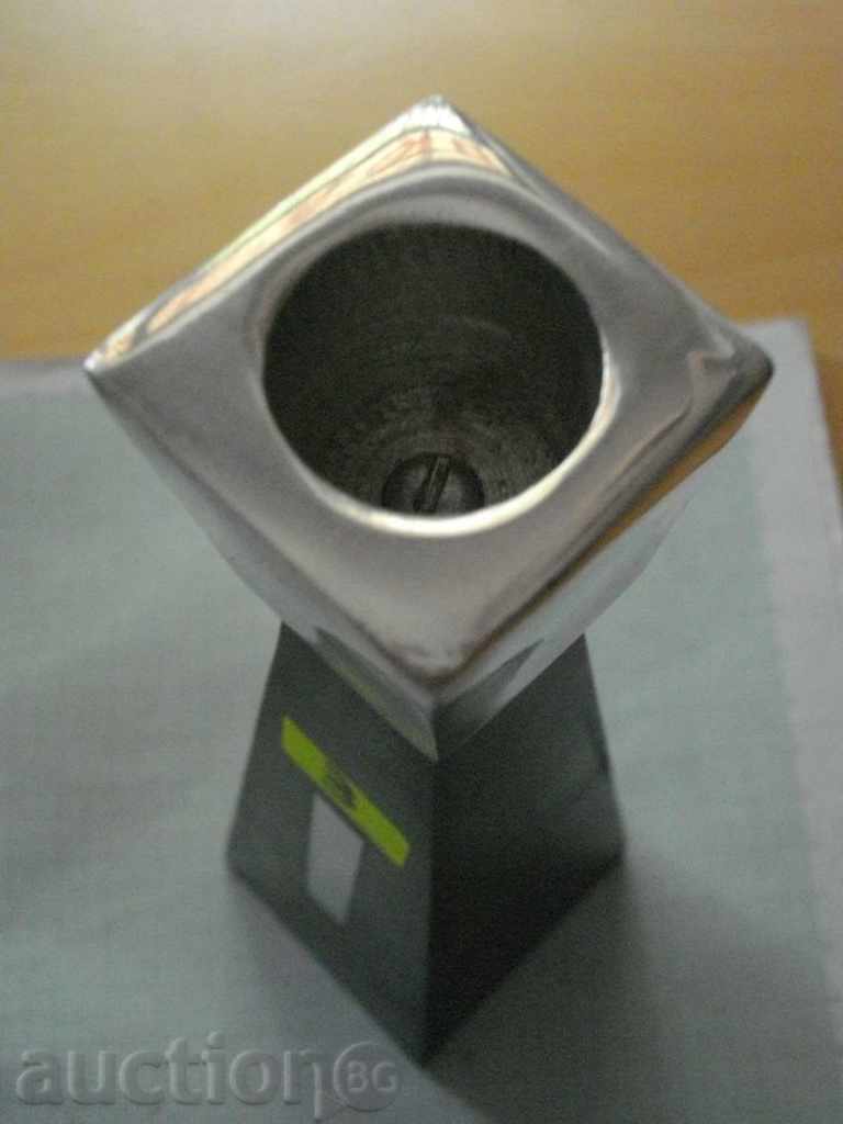 Candlestick made of wood and metal with price 3.00 BGN | € 1.53