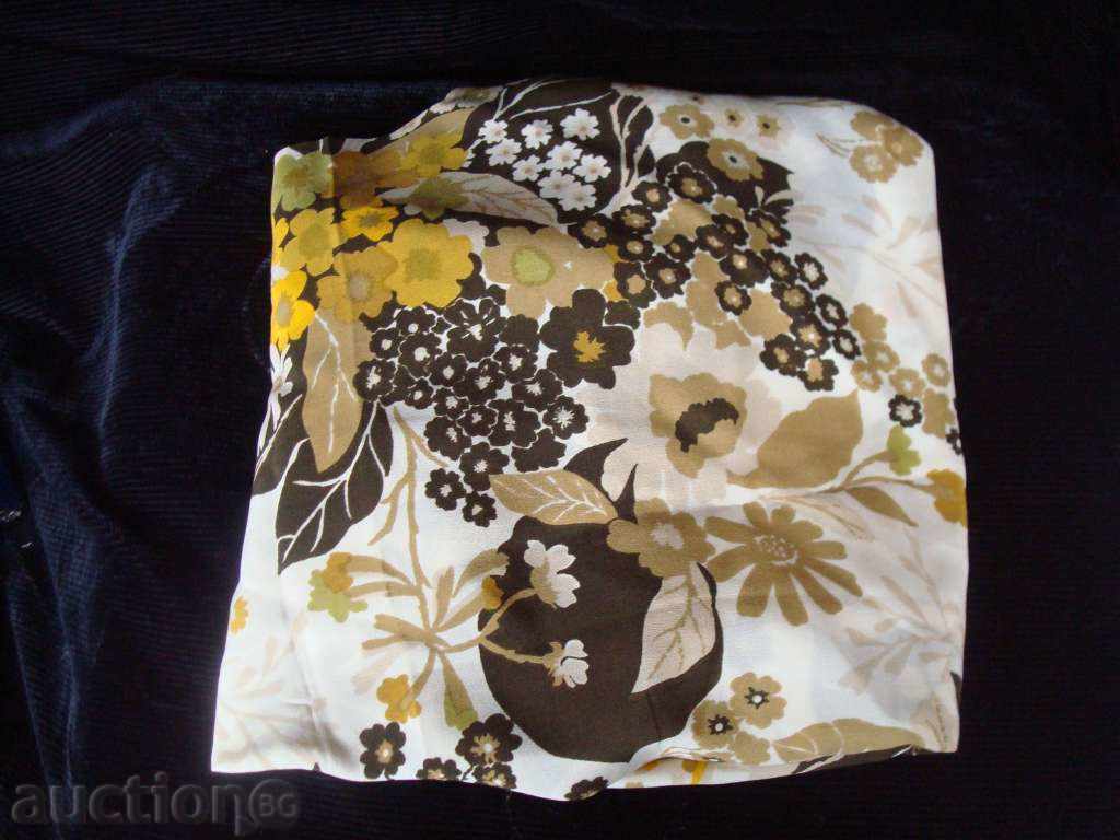Silk fabric 91x246cm, new, Bulgaria.