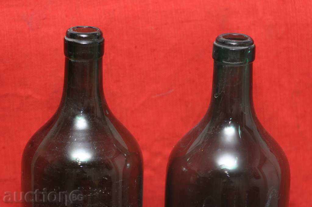 Аукцион Стъклени бутилки 12 броя