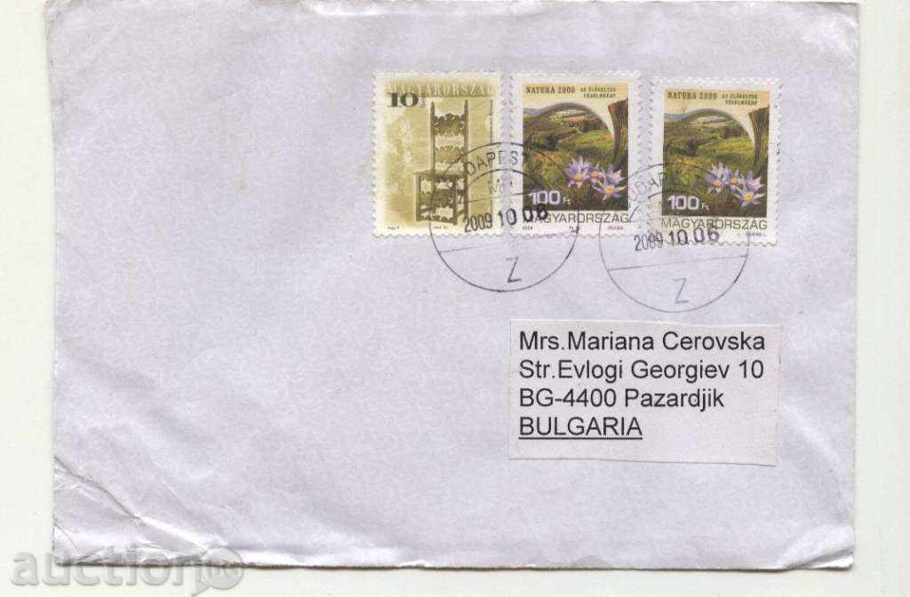 Traveled envelope with Nature 2004 from Hungary