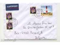Traffic envelope with Marine Light 2007 from Germany
