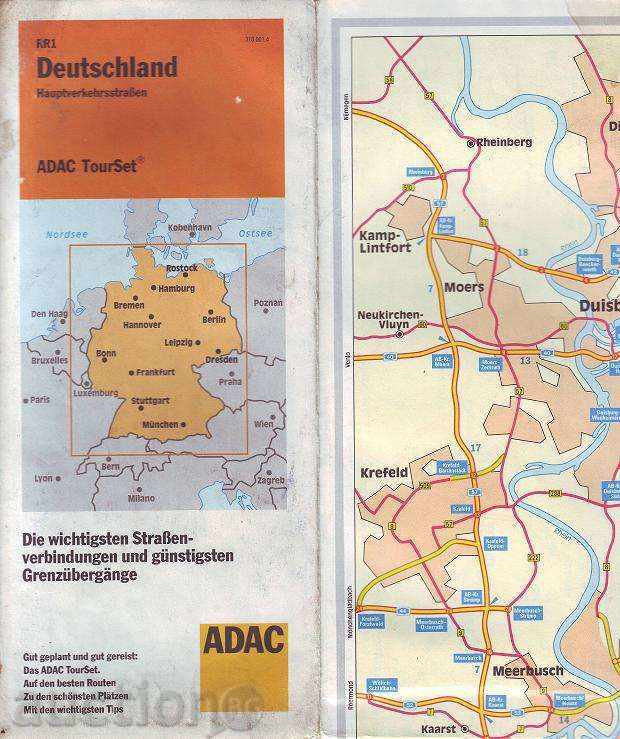 Foaie de parcurs „Deutschland“ cu preț 1.00 BGN | € 0.51