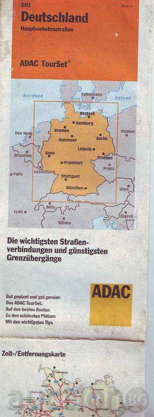 Пътна карта   "Deutschland"