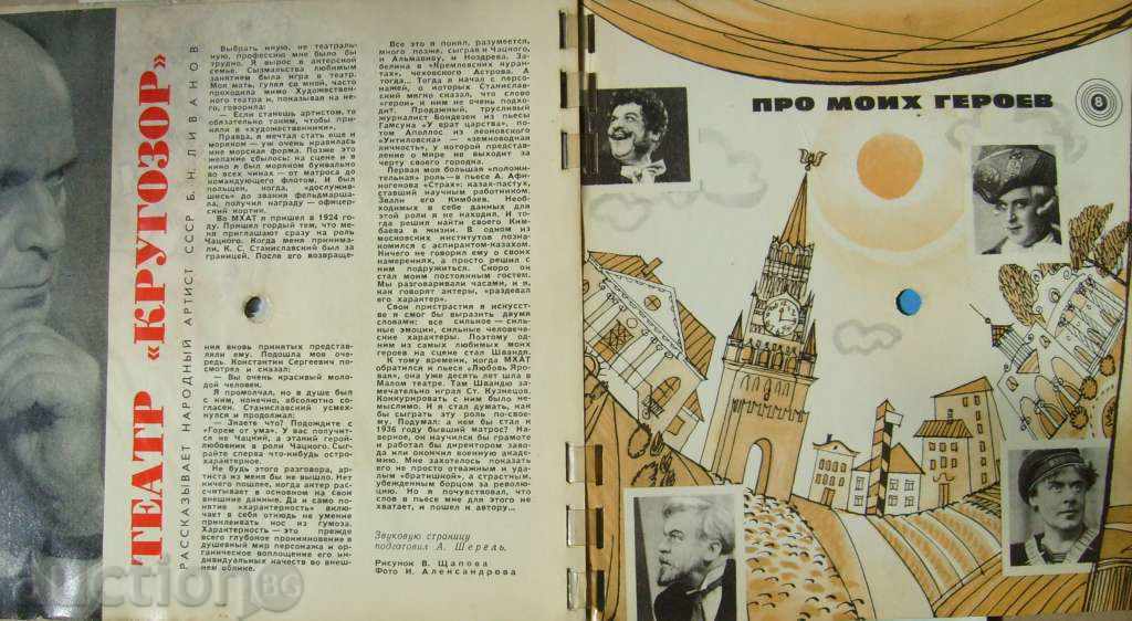 Licitație 1965 7 Revista Krygozor / Marlene Dietrich