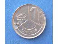 Белгия 1 франк 1990