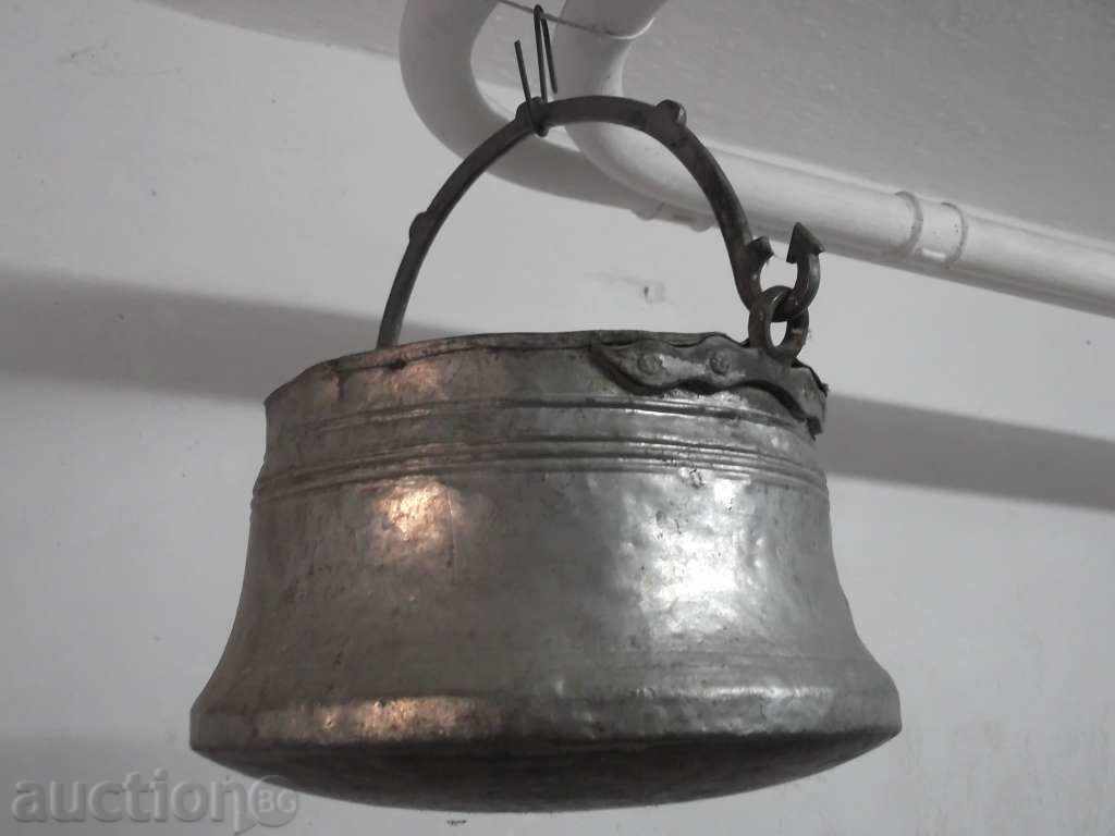 Auction 136 old copper kettle ... two-side tinned ... "1 & Auction 136 old copper kettle ... two-side tinned ... "1 &