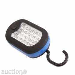 LED λαμπτήρα 24 + 3 με γάντζο και μαγνήτη με τιμή 5.00 BGN | € 2.56 LED λαμπτήρα 24 + 3 με γάντζο και μαγνήτη με τιμή 5.00 BGN | € 2.56