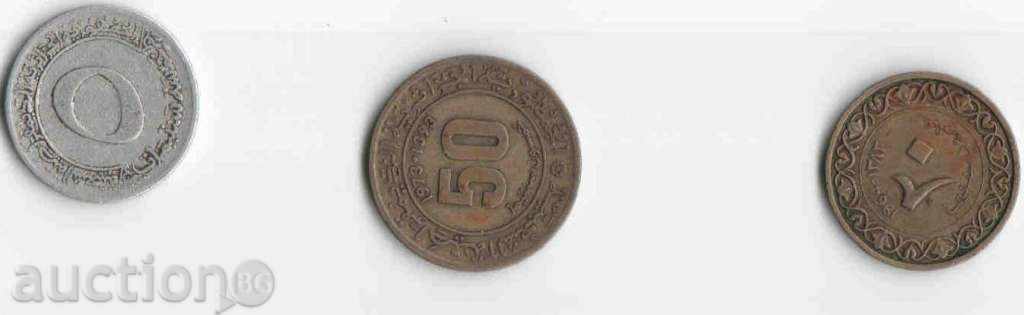 Алжир, лот от 3 монети