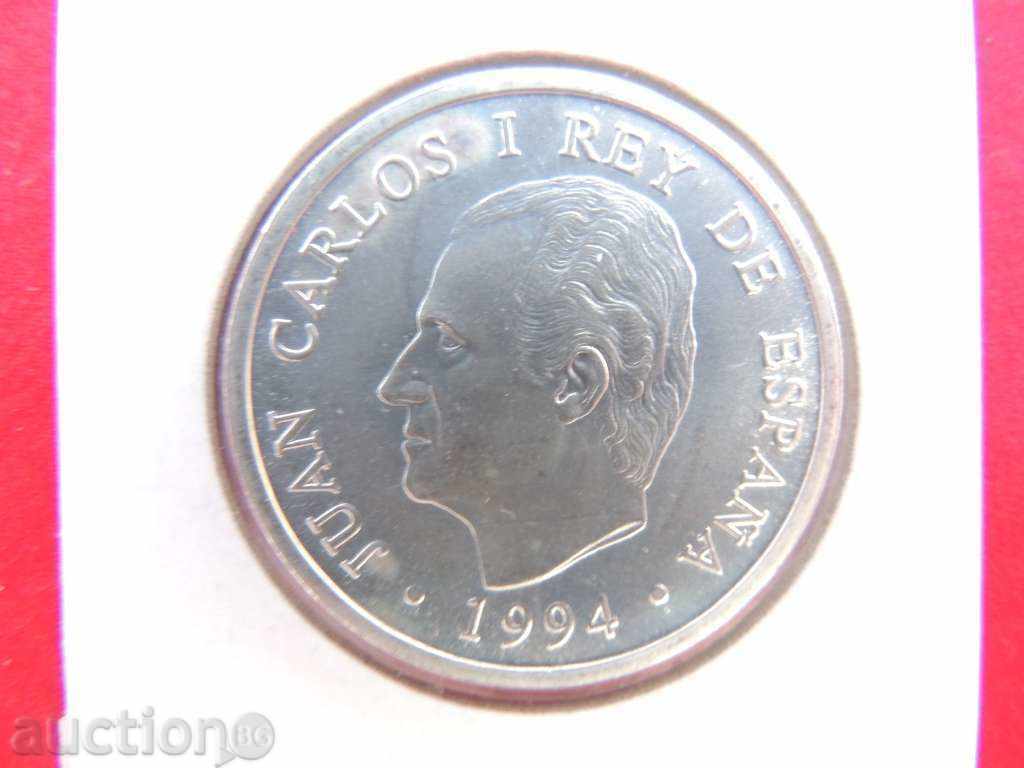 2000 pesetas Spain 1994 silver -MINT- with price 55.00 BGN | € 28.12 2000 pesetas Spain 1994 silver -MINT- with price 55.00 BGN | € 28.12