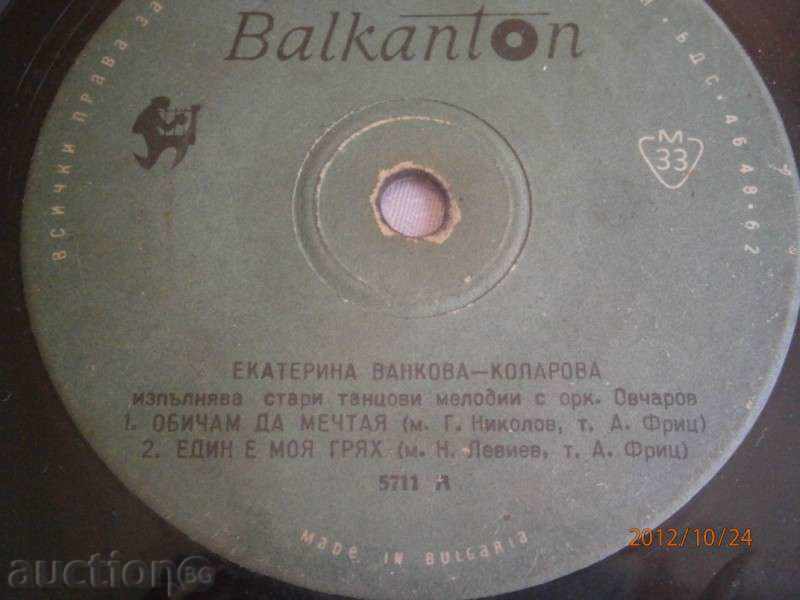 Auction EKATERINA VANKOVA - small plate - BALKANTON - 5711 Auction EKATERINA VANKOVA - small plate - BALKANTON - 5711