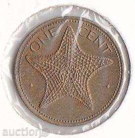 Бахами 1 цент 1981