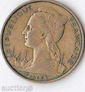 Somalia franceză 20 franci 1965 cu preț 35.00 BGN | € 17.90 Somalia franceză 20 franci 1965 cu preț 35.00 BGN | € 17.90