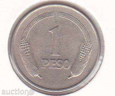 Colombia 1 peso 1975