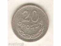 +Полша  20  гроша  1969 г. MW
