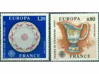 Чисти марки Европа СЕПТ  1976  от Франция